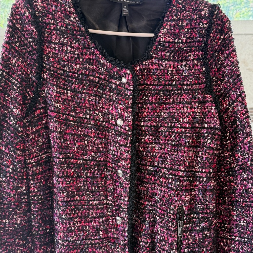 White House Black Market Elegant Black Jacket